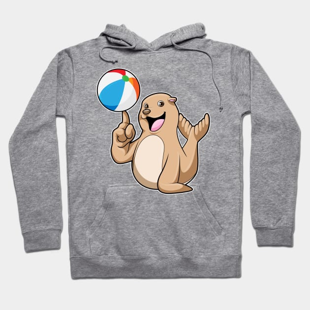 Seal Water Water polo Hoodie by Markus Schnabel